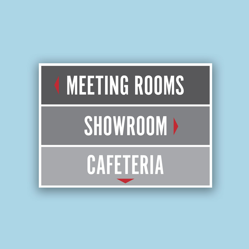 PVC-plastic-sign-directional