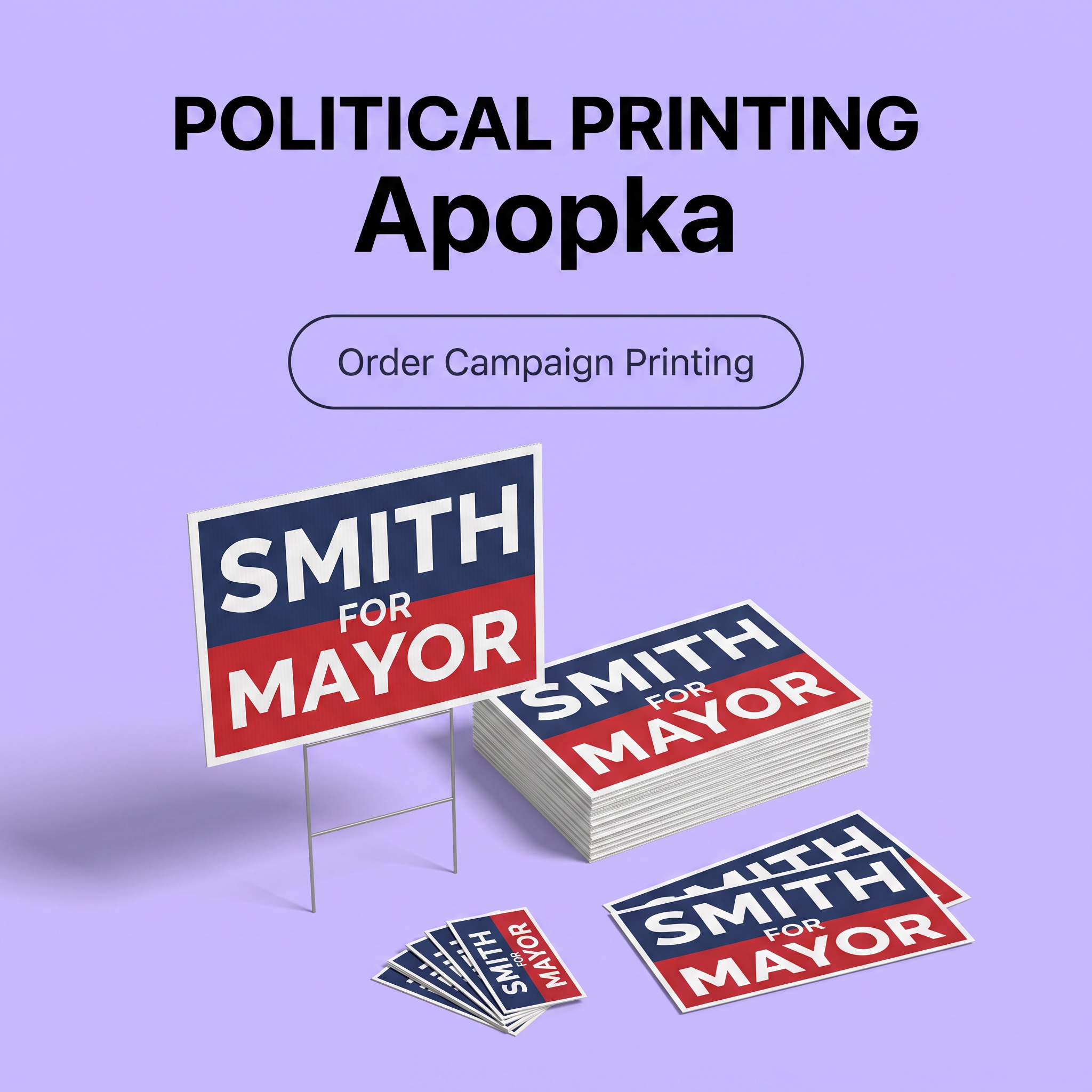 Political Campaign Printing in Apopka FL