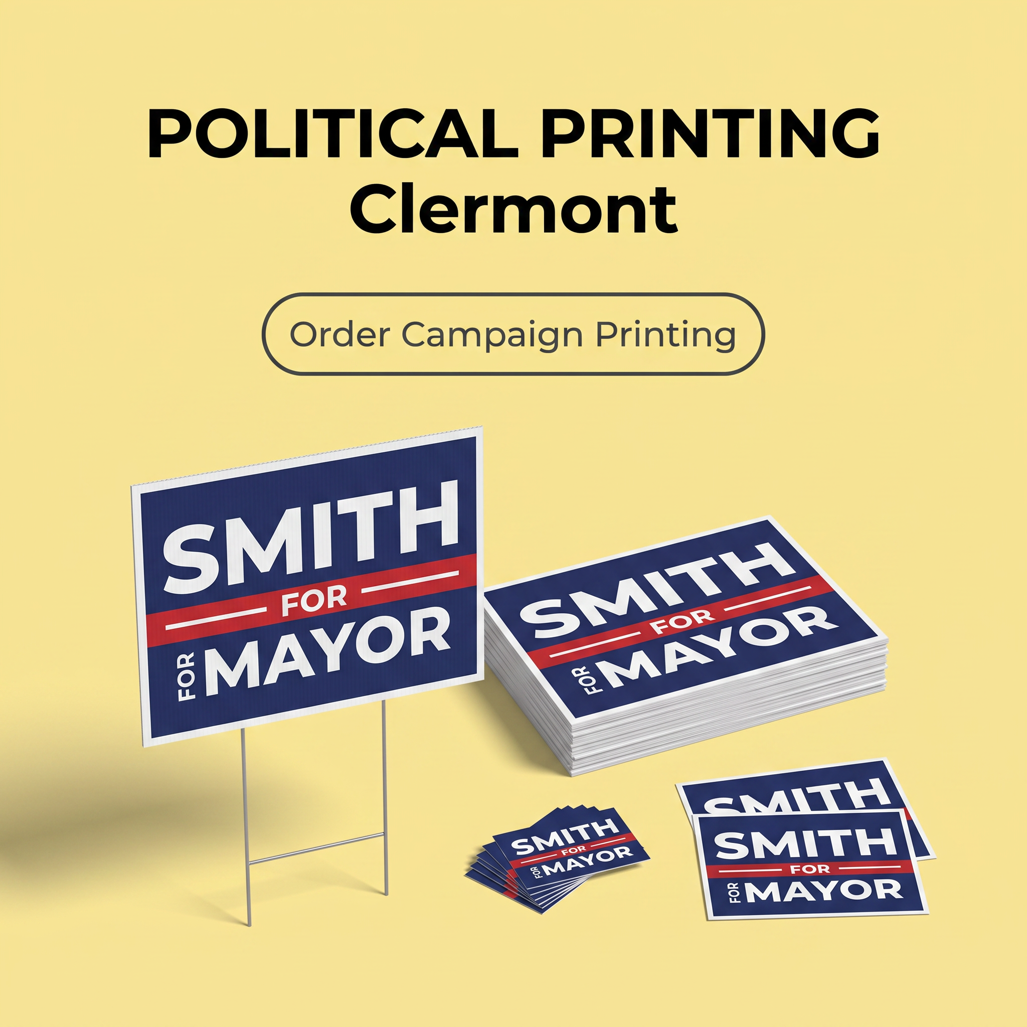 Political Campaign Printing in Clermont FL