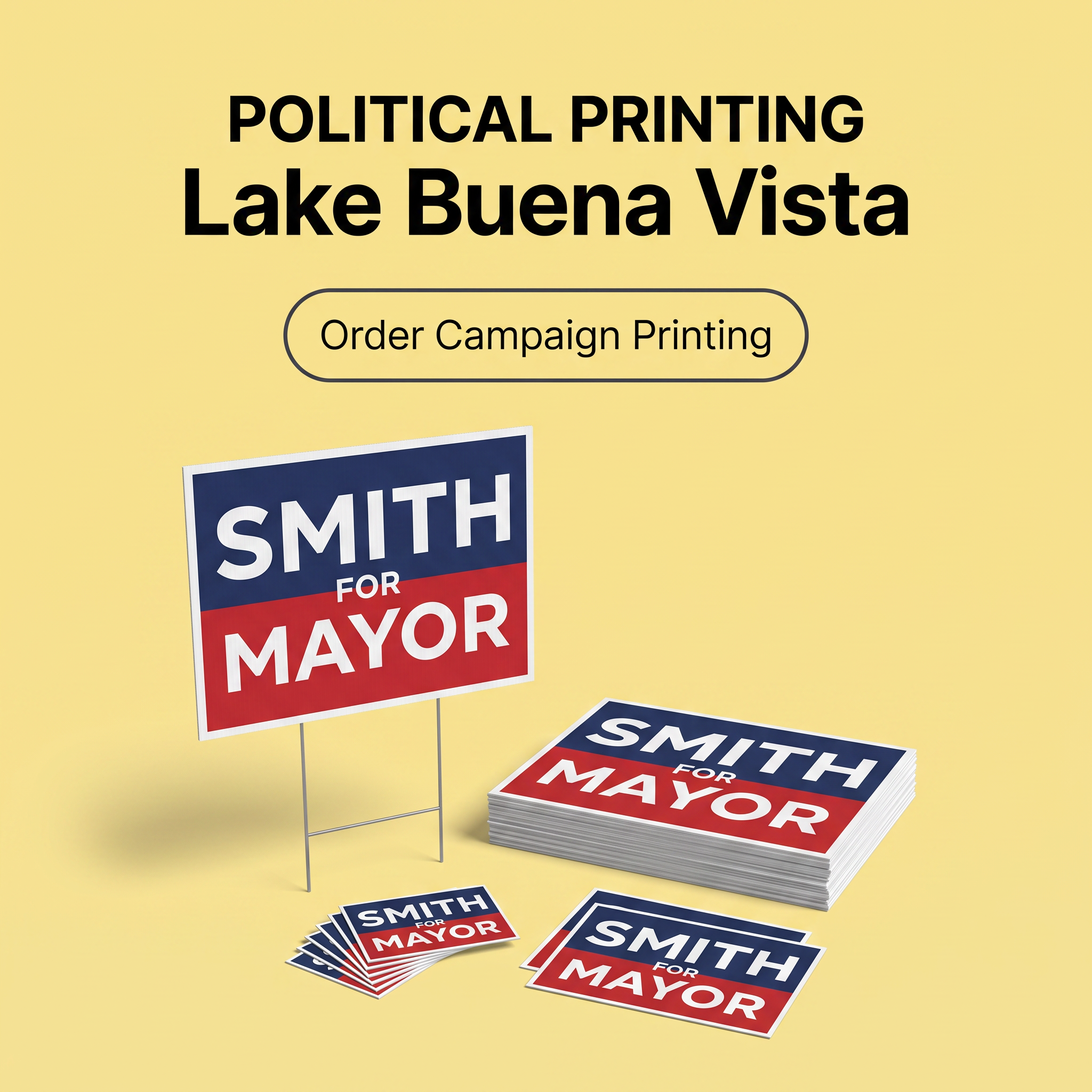 Political Campaign Printing in Lake Buena Vista FL
