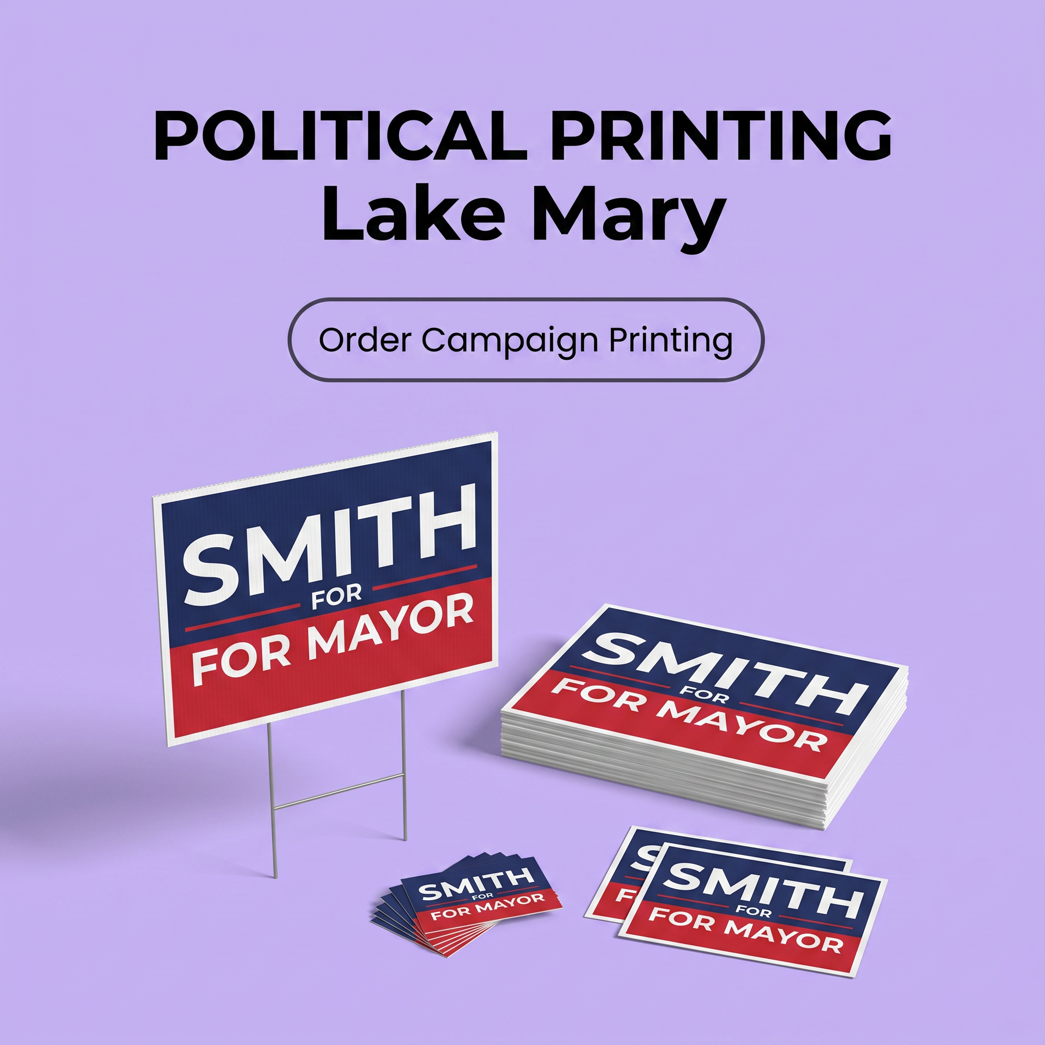 Political Campaign Printing in Lake Mary FL
