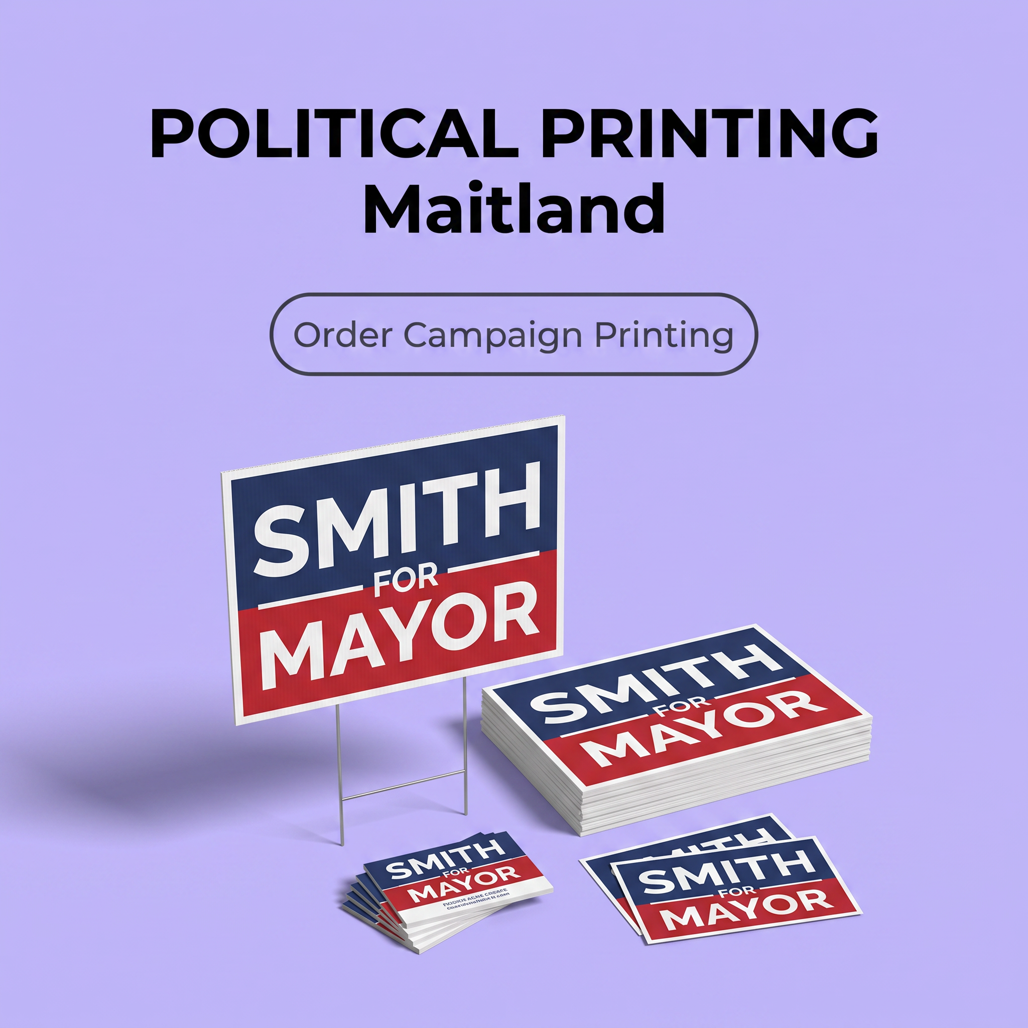 Political Campaign Printing in Maitland FL