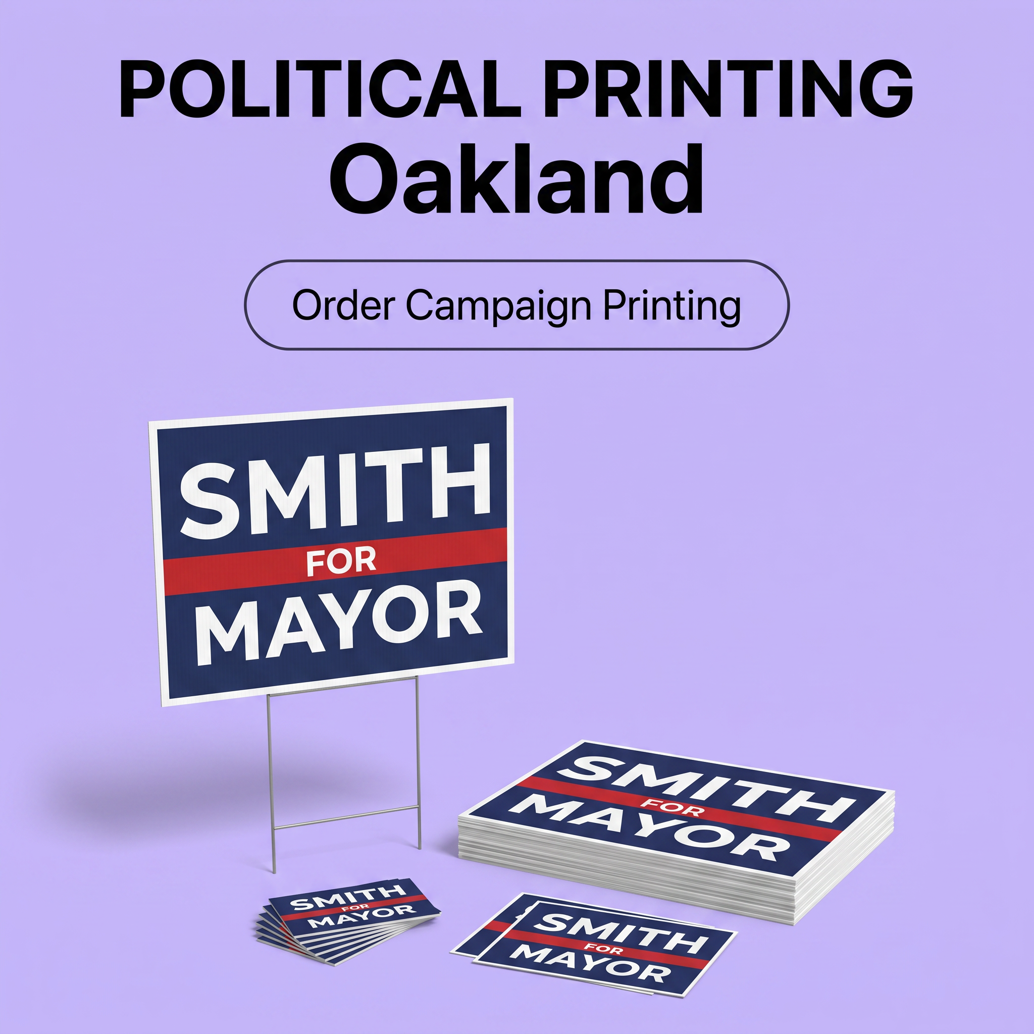 Political Campaign Printing in Oakland FL