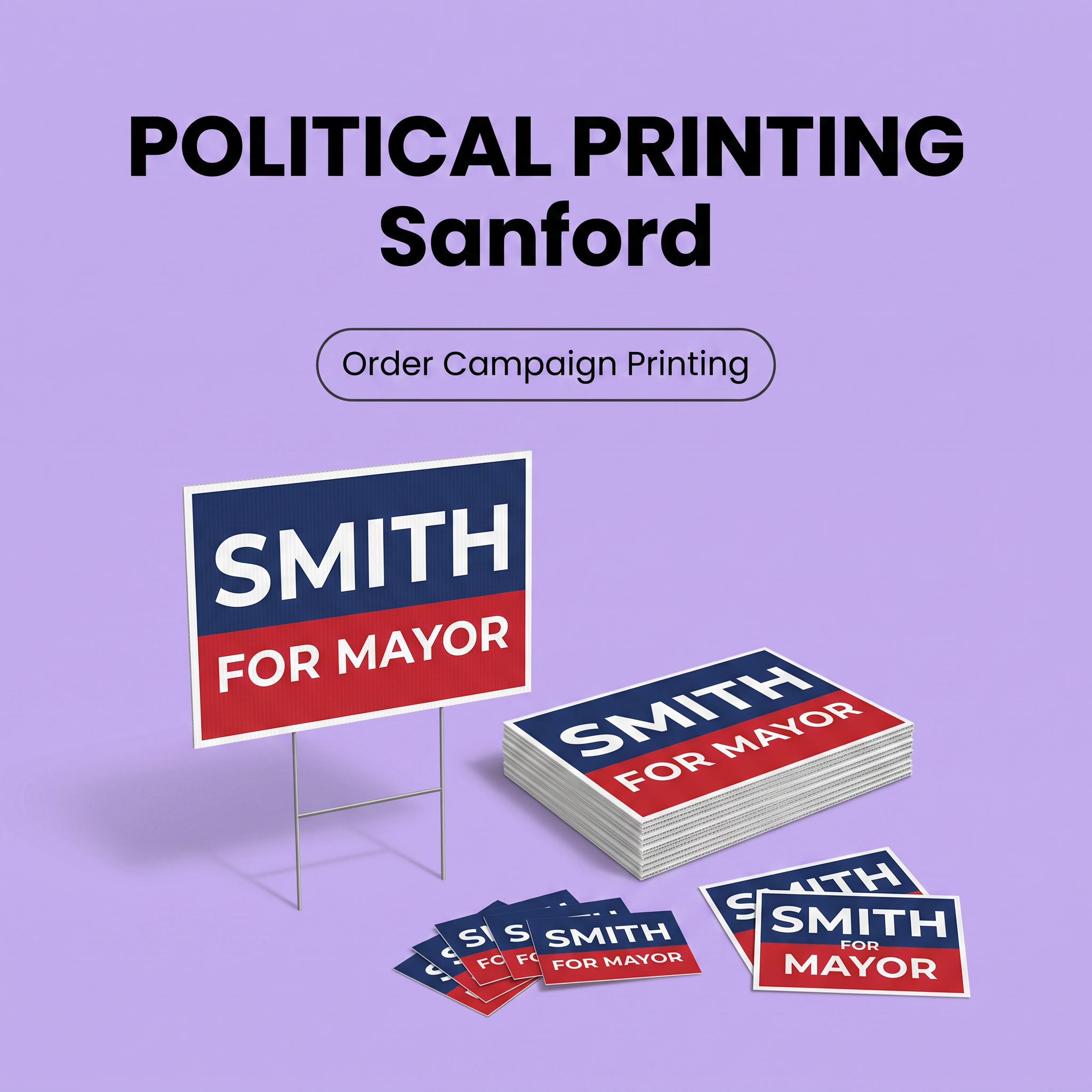 Political Campaign Printing in Sanford FL