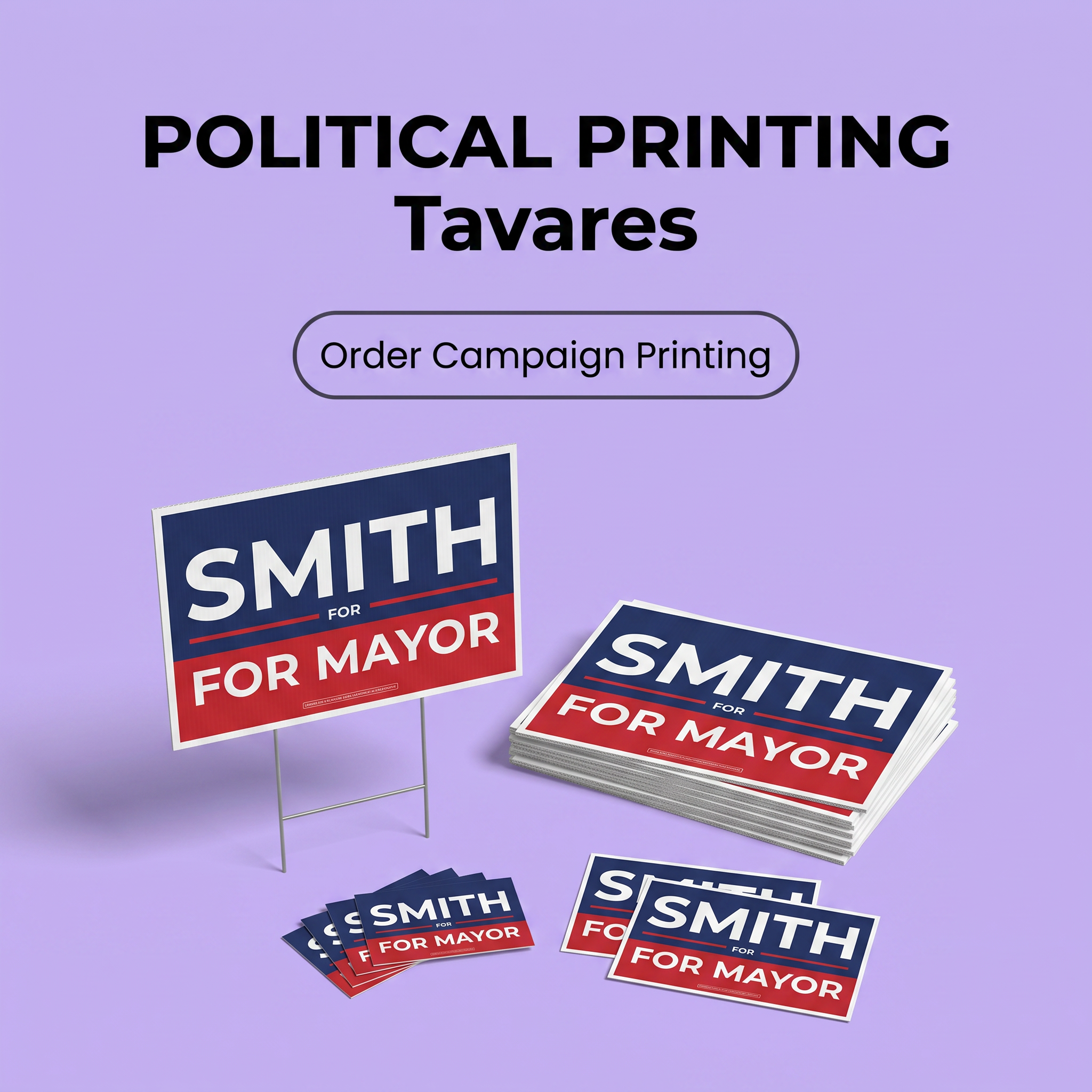 Political Campaign Printing in Tavares FL