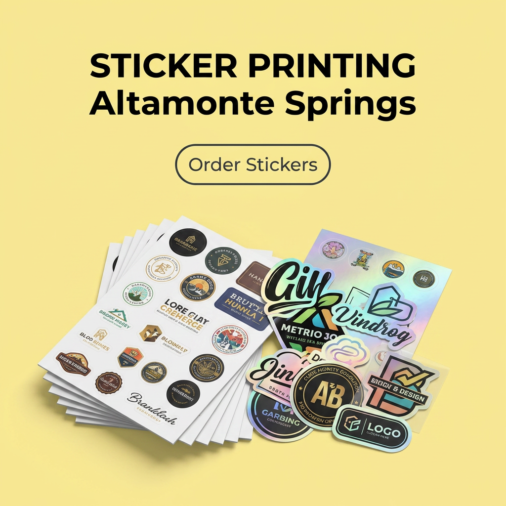 Sticker Printing in Altamonte Springs FL