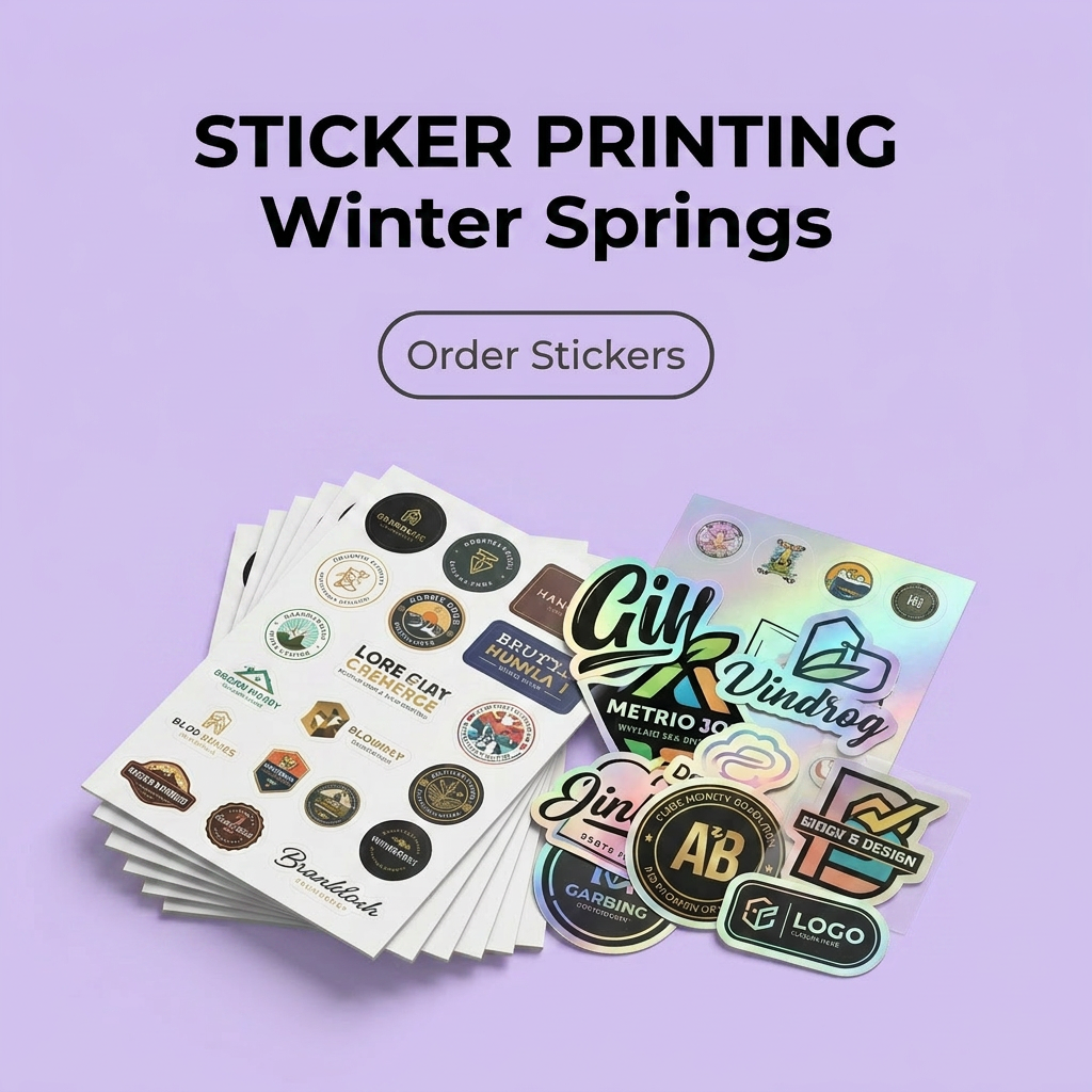 Sticker Printing in Winter Springs FL