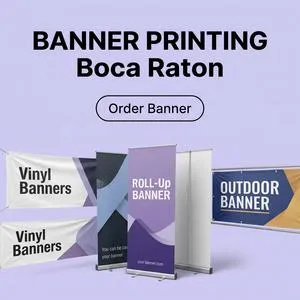 Banner Printing in Boca Raton
