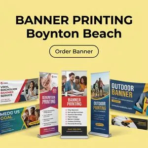 Banner Printing in Boynton Beach