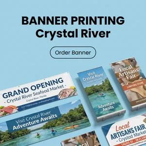 Banner Printing in Crystal River