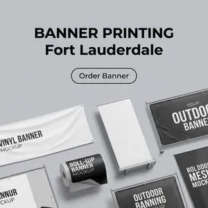 Banner Printing in Fort Lauderdale