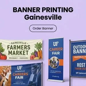 Banner Printing in Gainesville