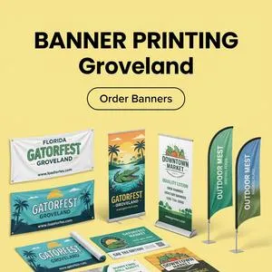 Banner Printing in Groveland