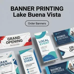 Banner Printing in Lake Buena Vista