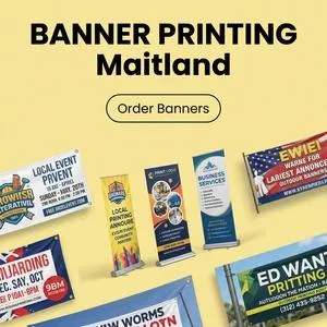 Banner Printing in Maitland