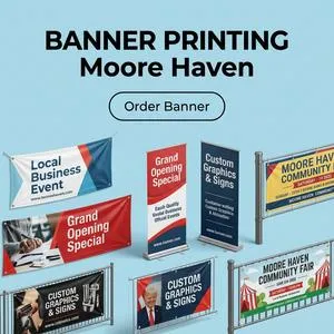 Banner Printing in Moore Haven