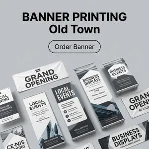Banner Printing in Old Town
