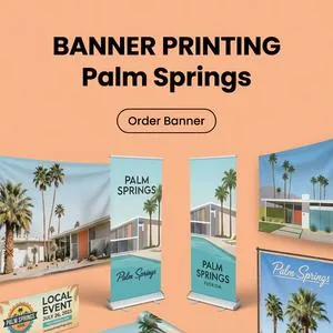 Banner Printing in Palm Springs