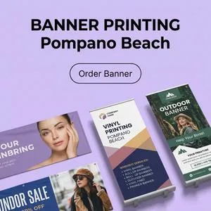 Banner Printing in Pompano Beach