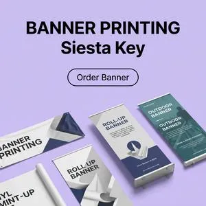 Banner Printing in Siesta Key