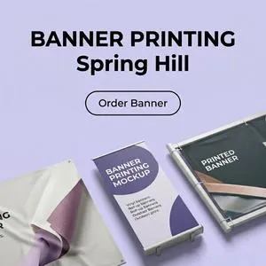 Banner Printing in Spring Hill