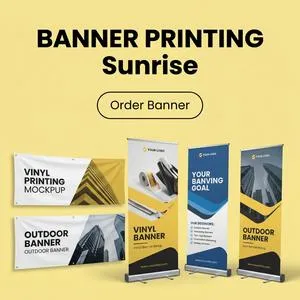 Banner Printing in Sunrise