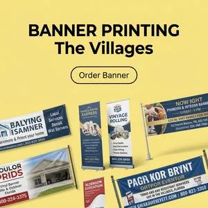 Banner Printing in The Villages
