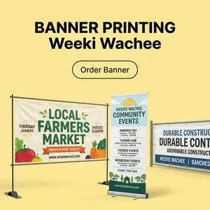Banner Printing in Weeki Wachee