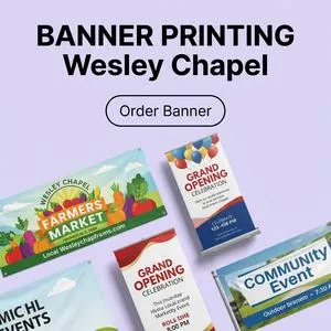 Banner Printing in Wesley Chapel