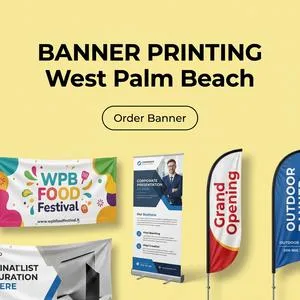 Banner Printing in West Palm Beach