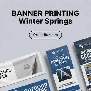 Banner Printing in Winter Springs