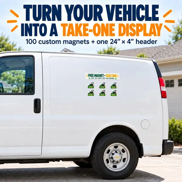 Take-One Magnet Marketing Kit
