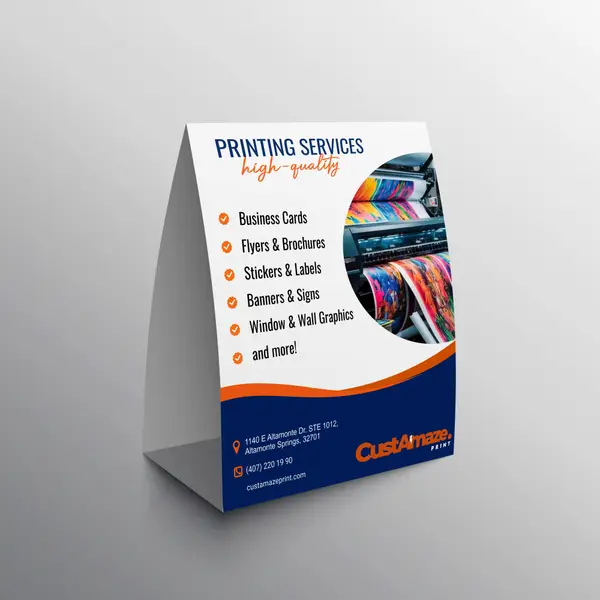 Table Tent (Two-Sided)
