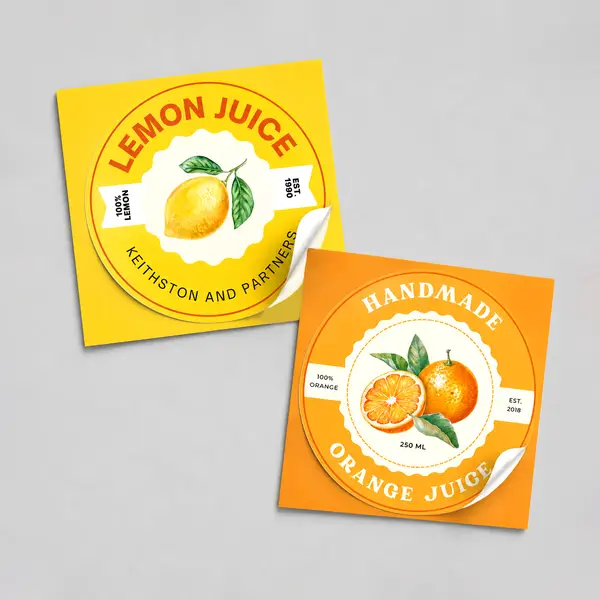 Product Label Stickers