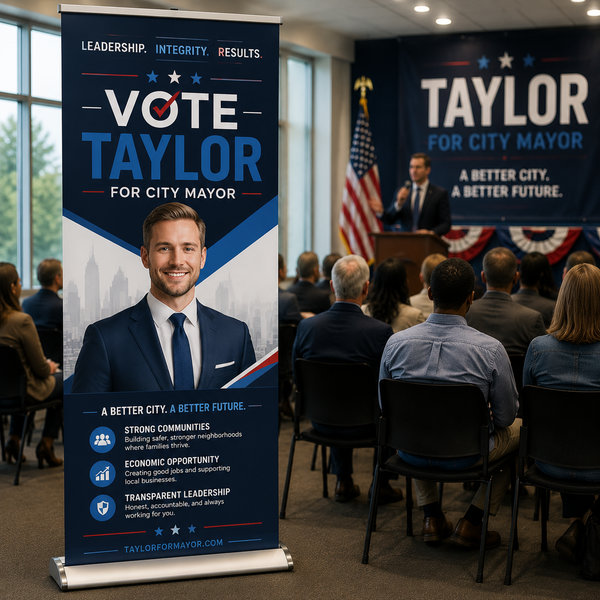 Campaign Retractable Banners