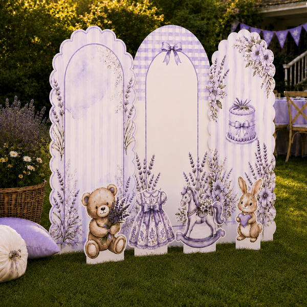 Lavender Dreams Backdrop Set