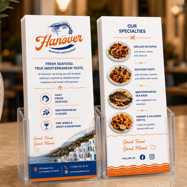 Restaurant Rack Cards