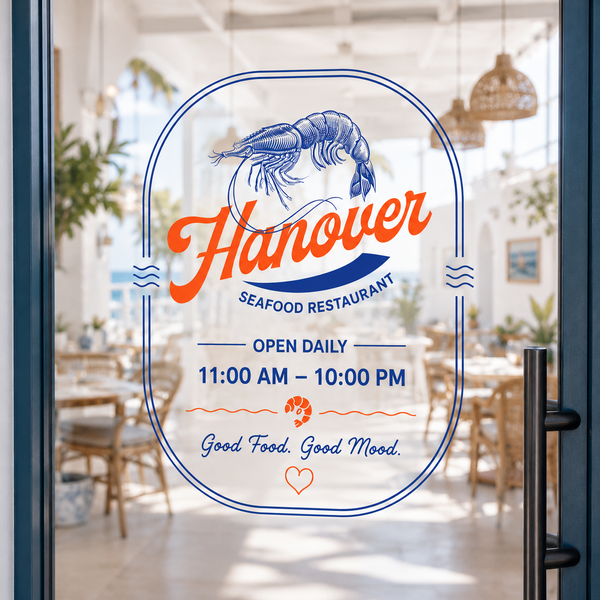 Restaurant Window Graphics