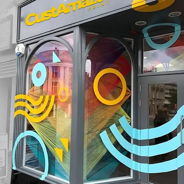Perforated Window Graphics