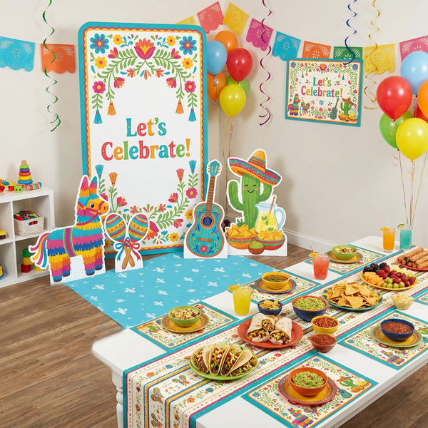Fiesta Let's Celebrate Backdrop Set 11