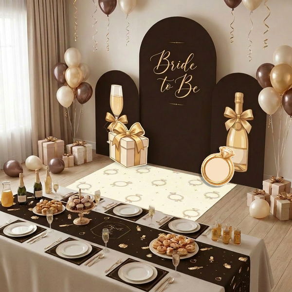 Bride to Be Backdrop Set 5
