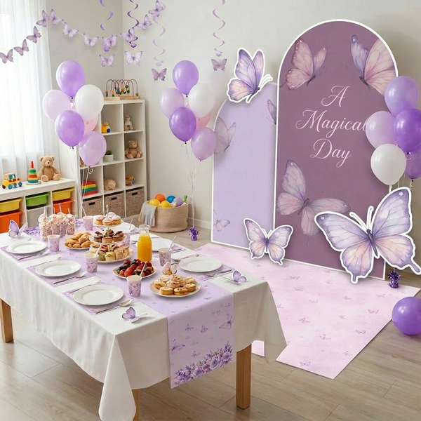 Magical Day Butterfly Backdrop Set 7