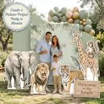 Welcome to the Jungle Backdrop Set 5