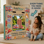 Fire Dept Birthday Backdrop Set 6