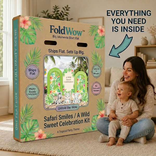 Safari Smiles Backdrop Set 7