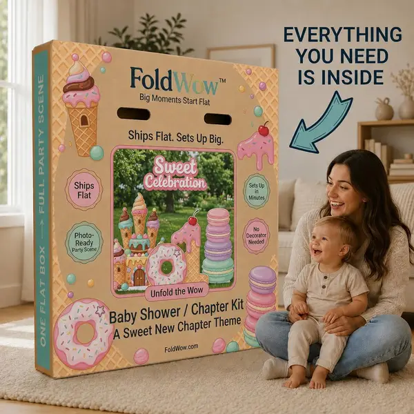 Sweet Celebration Woodland Backdrop Set 10
