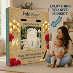 Personalized Happy 50th Birthday Backdrop Set 10