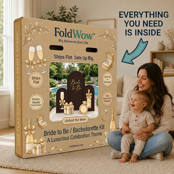 Bride to Be Backdrop Set 6