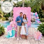 Magical Ocean Party Backdrop Set 5