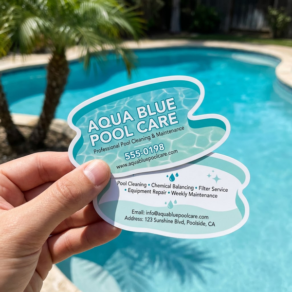 Die Cut Business Cards